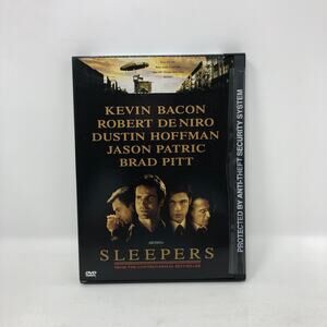 Sleepers DVD 1997 Widescreen Kevin Bacon Robert DeNiro Dustin Hoffman Brad Pitt